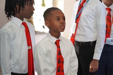 Student-engaged-in-presentation-during-City-of-Miramar-visit