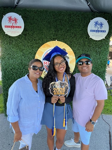 Celebrating-Grad-bash-as-a-family