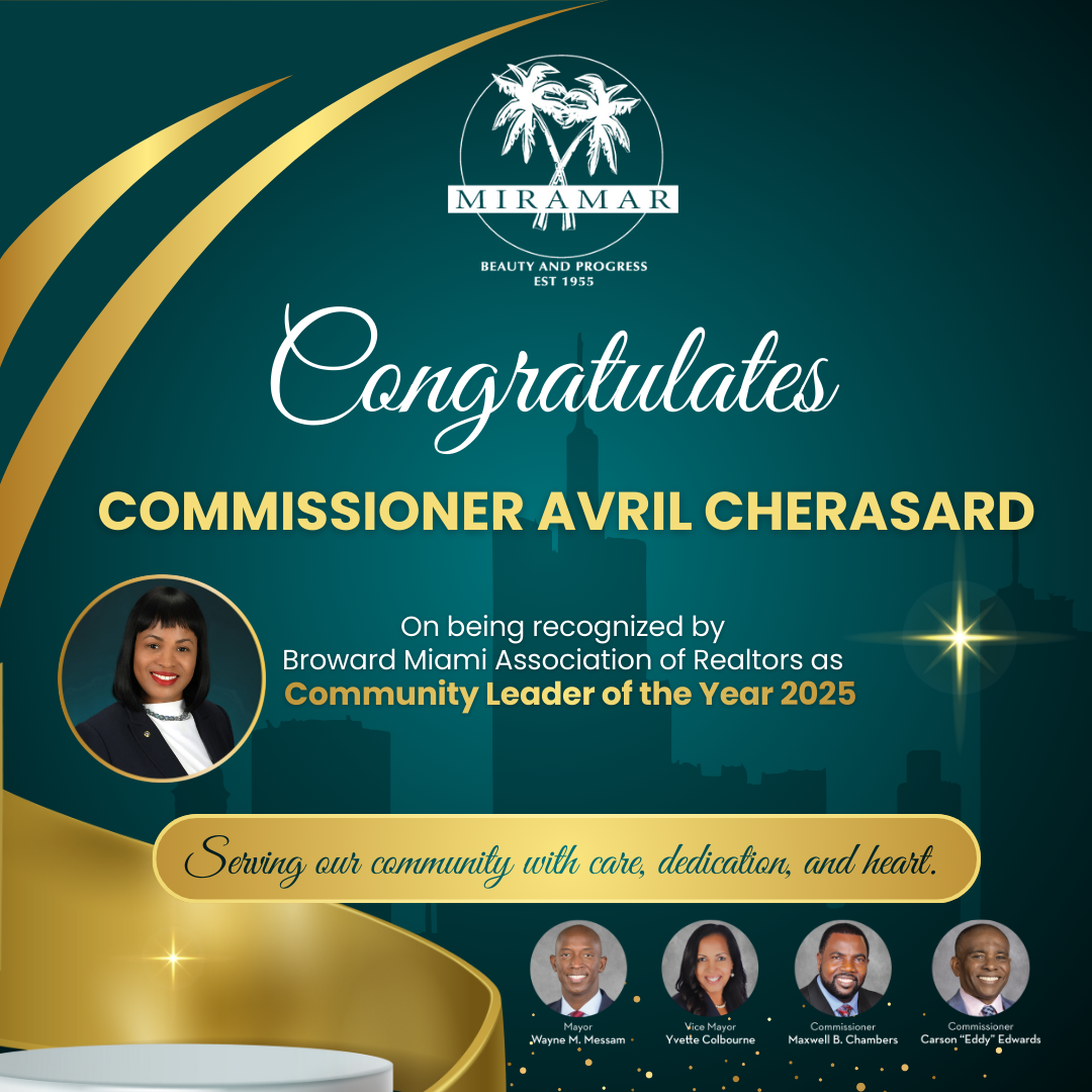 Congratulations to Commissioner Cherasard on Award from Legacy Magazine