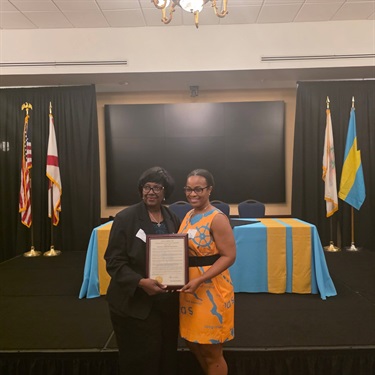 Commissioner-Cherasard-hosts-the-National-Association-of-the-Bahamas-at-Miramar-Cultural-Center