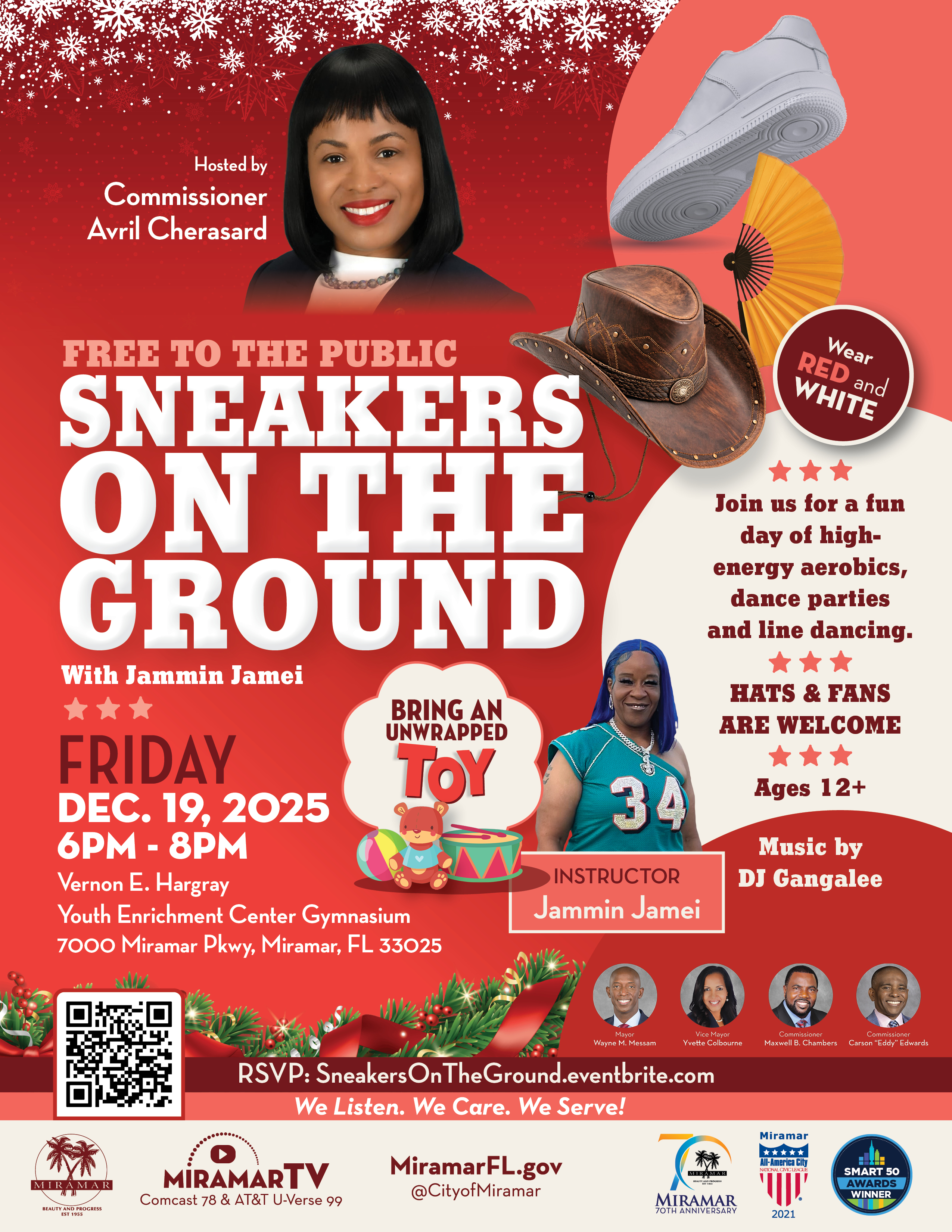 Sneakers on the Ground on December 19 at YEC at 6PM