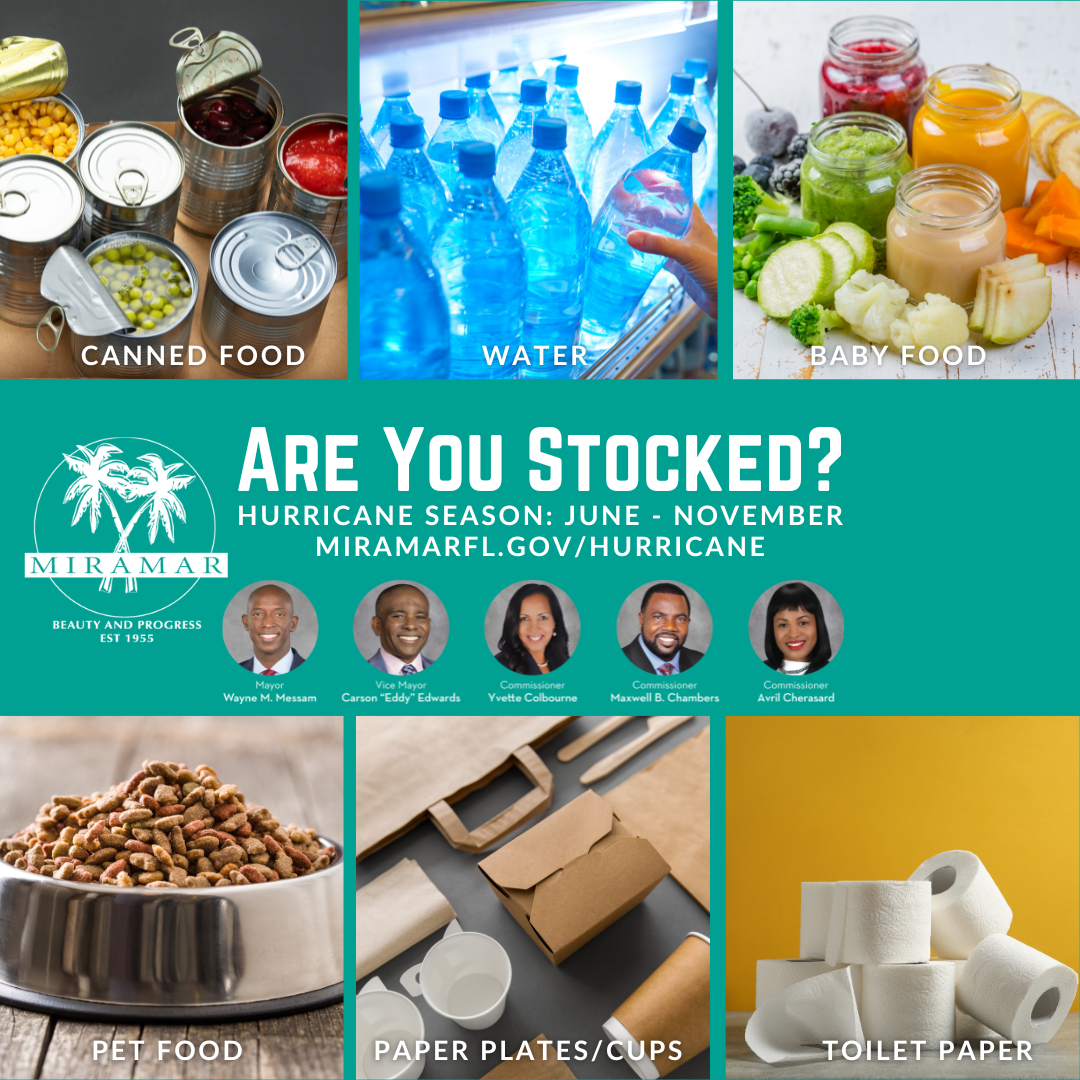 Hurricane Season Preparedness Items