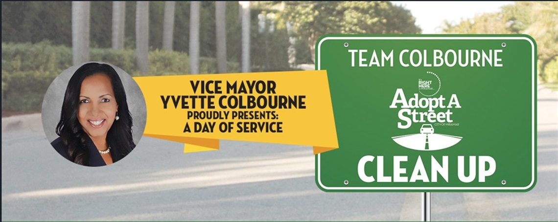 Adopt a Street Image with the Vice Mayor 